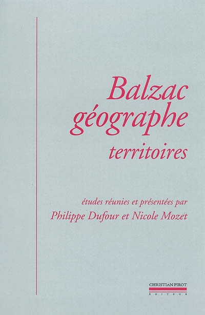 Balzac géographe : territoires