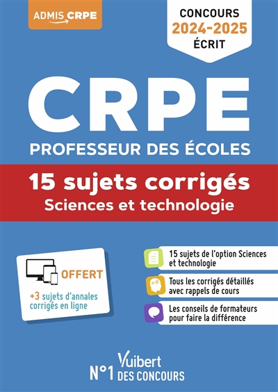 CRPE professeur des écoles...