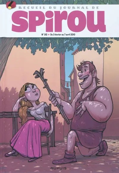 Recueil du journal de Spirou. Vol. 313. Du 3 février au 7 avril 2010
