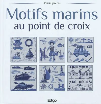 Motifs marins au point de croix