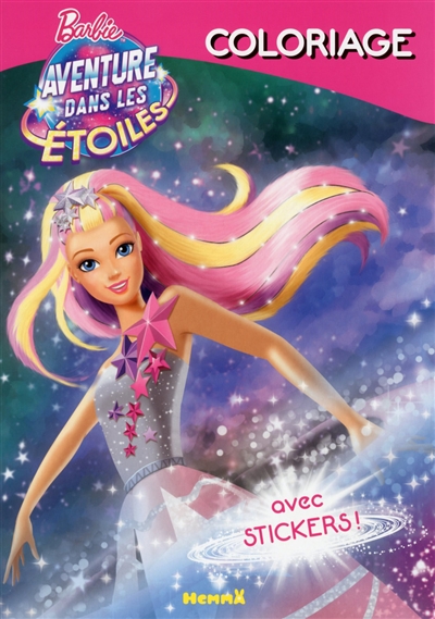 Barbie aventure dans les étoiles : coloriage
