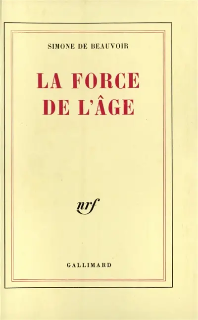 La force de l'âge
