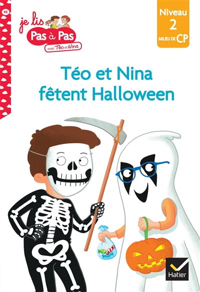 Téo et Nina fêtent Halloween : niveau 2, milieu de CP