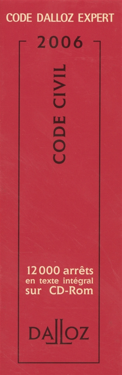 Code civil 2006