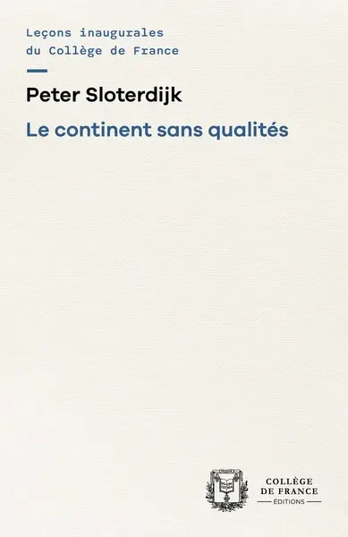 Le continent sans qualités Le continent sans qualités