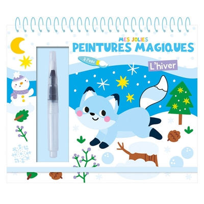 Mes jolies peintures magiques : l'hiver ne
