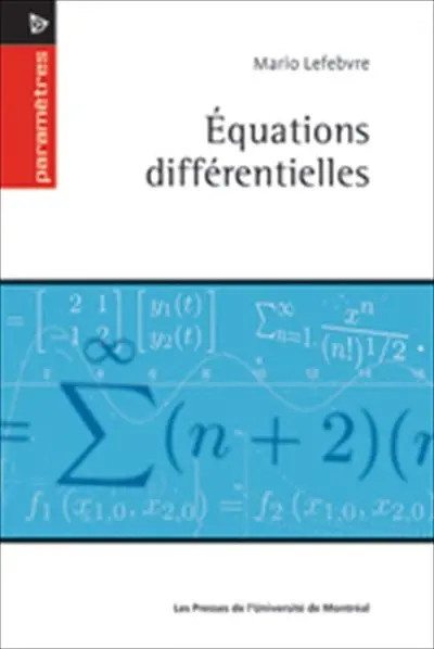 Equations différentielles