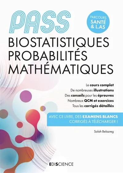 Biostatistiques, probabilités, mathématiques, Pass : parcours santé & L.AS