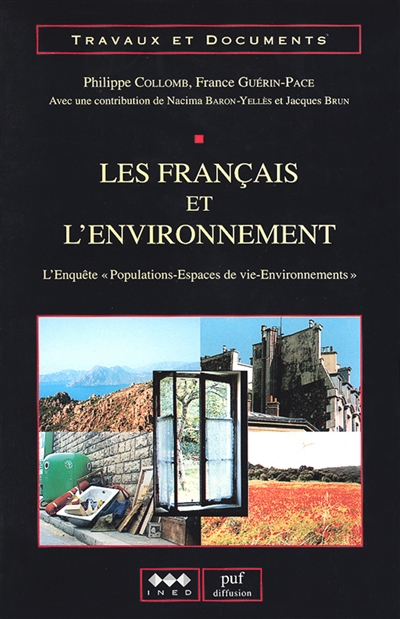 Les Français et l'environnement : l'enquête Populations-espaces de vie-environnements