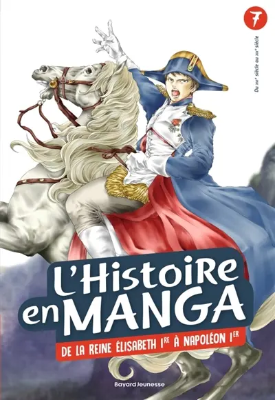 L'histoire en manga. Vol. 7. De la reine Elisabeth 1re à Napoléon 1er : du XVIe siècle au XIXe siècle