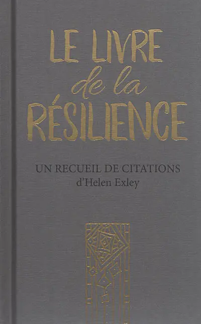 Le livre de la résilience