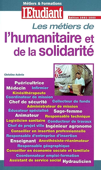 Les métiers de l'humanitaire et de la solidarité