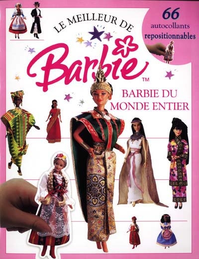 Barbie du monde entier : album d'autocollants