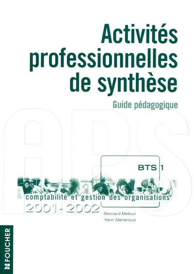 Activités professionnelles de synthèse APS, BTS 1re année : guide pédagogique