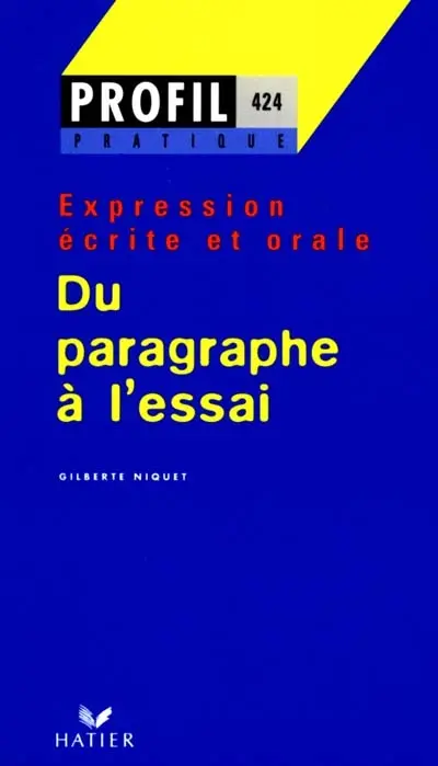 Du paragraphe à l'essai