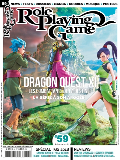 Role playing game : tout le RPG sur console, n° 59. Dragon Quest XI : les combattants de la destinée : la série à son apogée