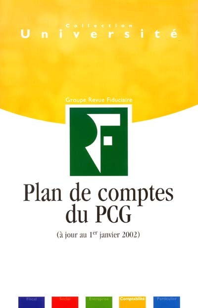 Plan de comptes du PCG : à jour au 1er janvier 2002