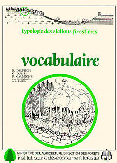 Vocabulaire : typologie des stations forestières