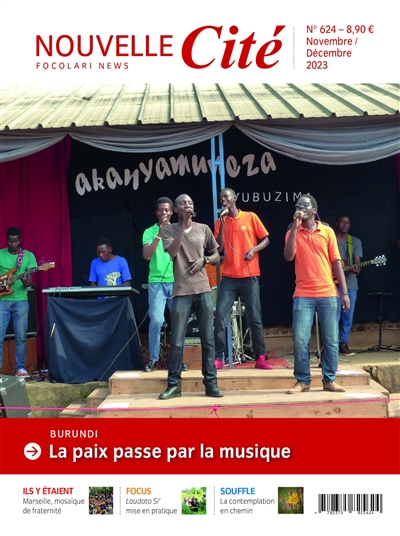 Nouvelle cité, n° 624. La paix passe par la musique : Burundi