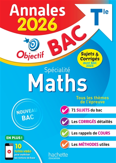 Spécialité maths terminale...