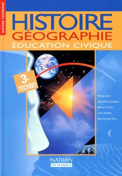 Histoire-géographie, éducation civique, 3e technologique