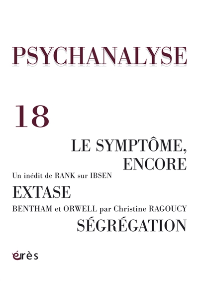 Psychanalyse, n° 18