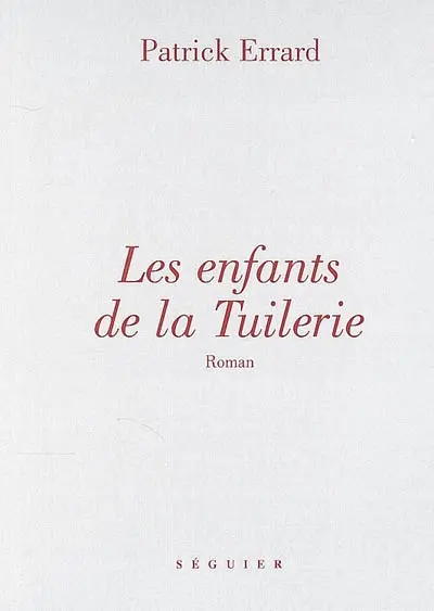 Les enfants de la Tuilerie