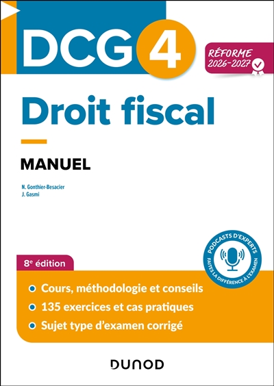 DCG 4, droit fiscal :...
