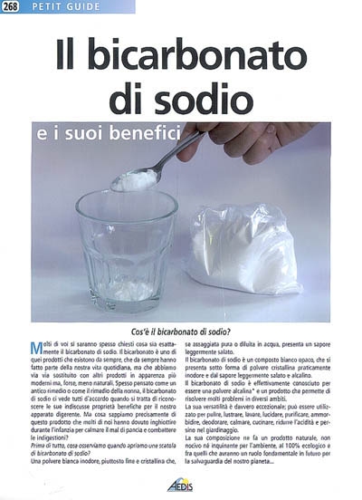 Il bicarbonato di sodio e i...