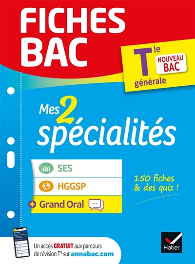 Mes 2 spécialités,...