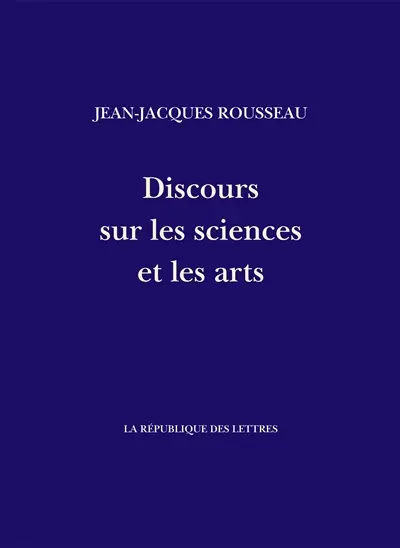 Discours sur les sciences et les arts
