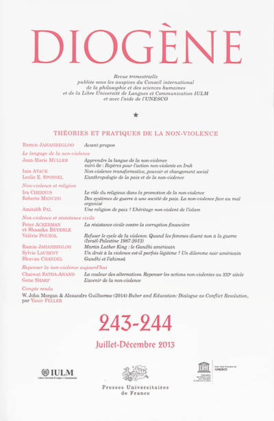 Diogène, n° 243-244....
