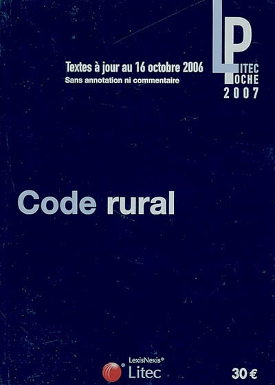 Code rural 2007