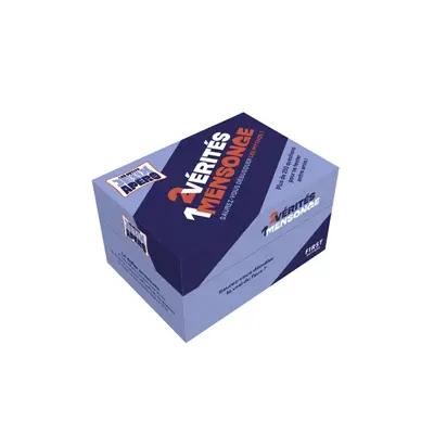 2 vérités 1 mensonge : petit apéro, 2e éd