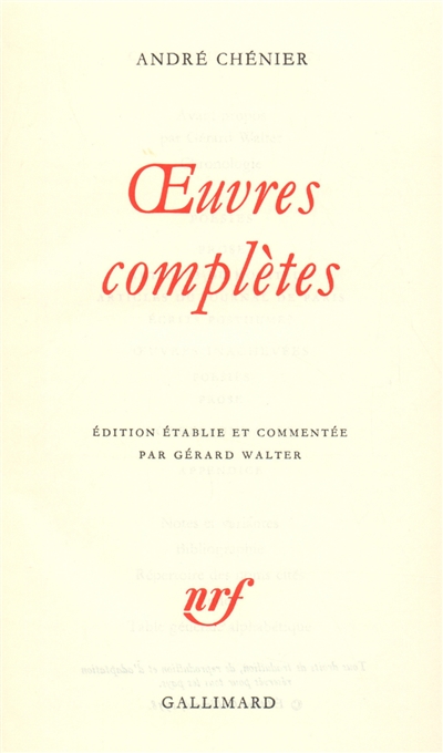 Oeuvres complètes