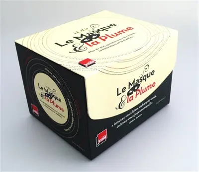 Le masque & la plume : le jeu : plus de 300 questions sur le cinéma, la littérature et le théâtre !