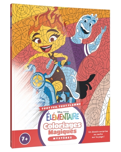 ELEMENTAIRE : Coloriages Magiques : Mystères - Disney Pixar