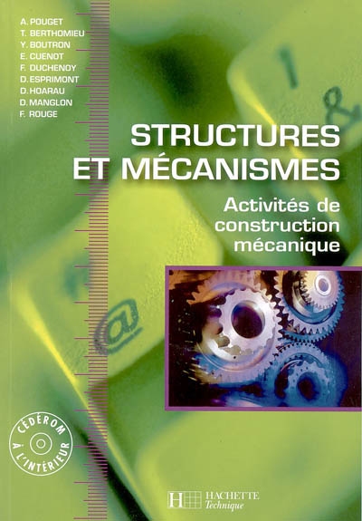 Structures et mécanismes : activités de construction mécanique - Librairie  Mollat Bordeaux