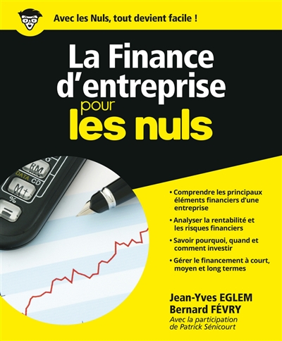 La finance d'entreprise pour les nuls