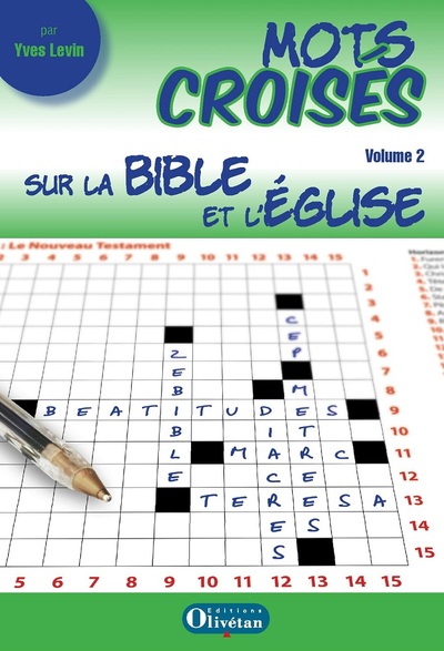 Mots croisés sur la Bible et l'Eglise. Vol. 2