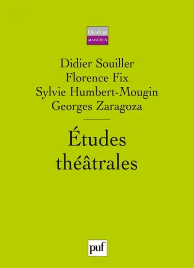 Etudes théâtrales