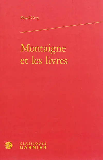 Montaigne et les livres