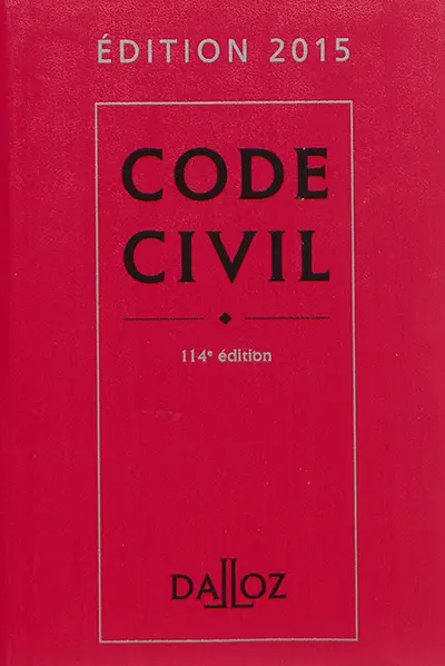Code civil 2015