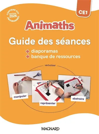 Animaths CE1 : guide pédagogique + banque de ressources