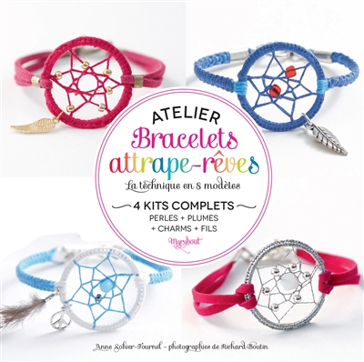 Atelier bracelets attrape-rêves : 4 kits complets