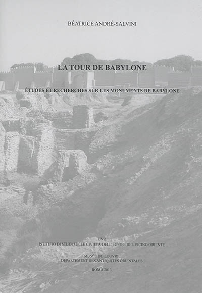 La tour de Babylone : études et recherches sur les monuments de Babylone : actes du colloque du 19 avril 2008 au Musée du Louvre, Paris