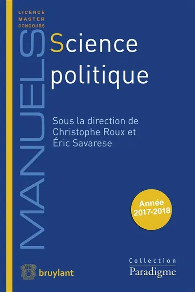 Science politique : année 2017-2018
