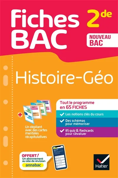 Histoire géo 2de : nouveau bac