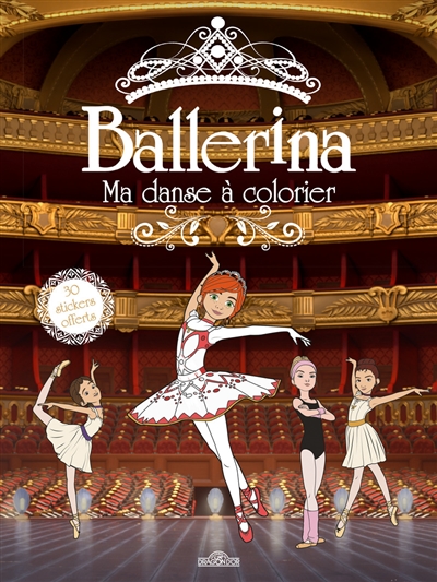 Ballerina : ma danse à colorier