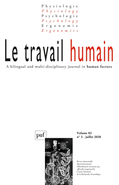 Travail humain (Le), n° 3...